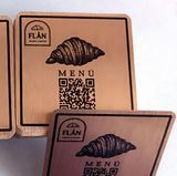 QR-МЕНЮ  Ресторан Кафе Бар Меню  Скануйте, щоб переглянути меню  Меню металевого столу  табличка 2271839540 фото
