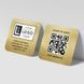 Наклейки з qr кодом на стіл металева 2507895951 фото 2