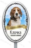 Медальйони для собак на кладовище, могилу на ніжці для установки 1176863817 фото