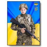 Виготовлення надгробного пам'ятника з фотографією для військового 1993938479 фото