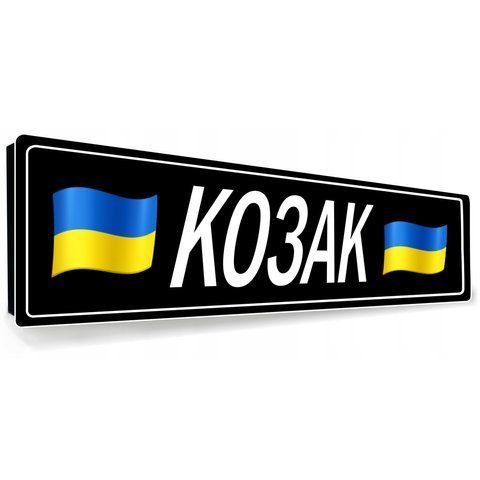 Номери сувенірні з позивним і емблемою в кольорі 2141845833 фото