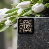 Табличка на пам'ятник qr код нанесення 2320284363 фото