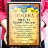 Дипломи грамоти сертифікати на металі з дерев'яною плакеткою і Вашим текстом 2001084443 фото