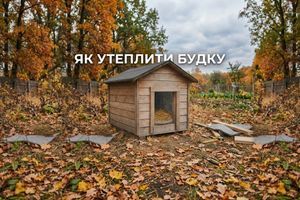 Як утеплити будку для собаки на зиму: покрокова інструкція та матеріали фото