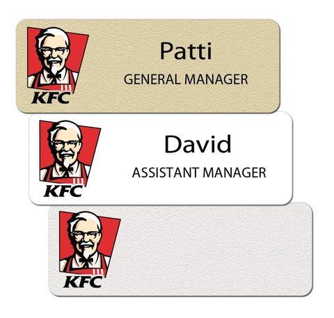 Бейдж працівник ресторану KFC 1704666741 фото