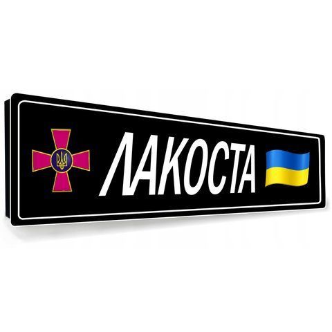 Номерні знаки сувенірні з металу з емблемою бригади 2144176614 фото