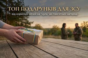 Топ подарунків для ЗСУ: корисні речі на передову та пам'ятні нагороди фото