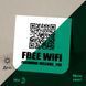 Настільна табличка free wi-fiТабличка з паролем для готелю та кафе 1720577886 фото 5