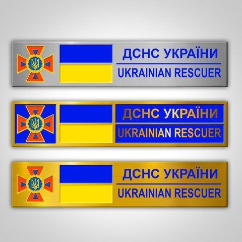 Нагрудний знак на форму ДСНС  1553621272 фото