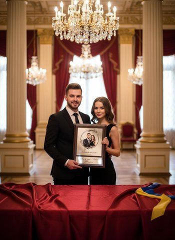 Весільні дипломи на всі річниці та для молодят NdOAnTeq фото