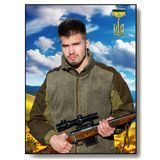 Кольоровий пам'ятник  для військовослужбовців на металі 1992145338 фото