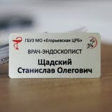 Бейджі для лікарів ендоскопістів метал 582747584 фото