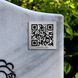 Ритуальний декор QR &mdash; код на пам'ятник плиту надгробіє огорожі хрест або лавку &mdash; золото 2357474580 фото 2