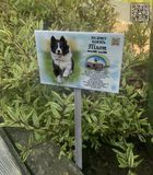 Пам'ятна табличка тваринам із qr кодом 2326523215 фото