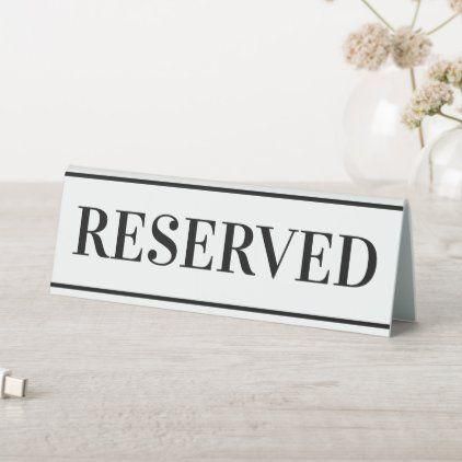 Табличка настільна Reserved 2481451460 фото