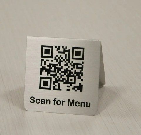 Таблички на стіл з QR кодом 1688112398 фото