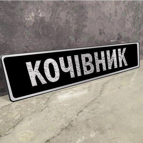 Номери під скло для далекобійників, іменні на металі 1936204011 фото