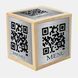 Виготовлення та друк меню для ресторанів, кафе, барів, кальяних з qr кодом у формі кубика з дерева в металі 1578860182 фото 5