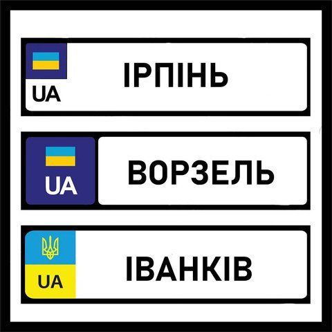 Сувенирний номерний номерний знак Американський стандарт розмір 300&times;150 1605946525 фото