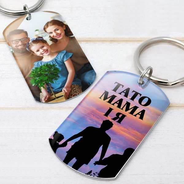 Сімейний жетон медальйон кулон зі фотографією Вашої родини &mdash; сімейна світлина на пам'ять 1894057376 фото