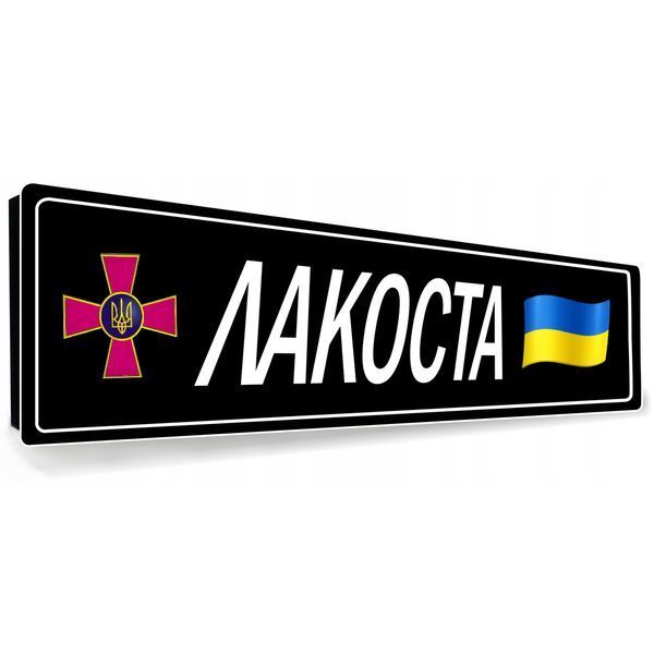 Сувенірні номери на авто з емблемою і позивним 2150862955 фото
