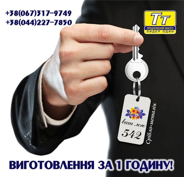 Бирки брелки номерки на ключі для ресторану кафе їдальні хослота готелю баз відпочинку 1249746280 фото