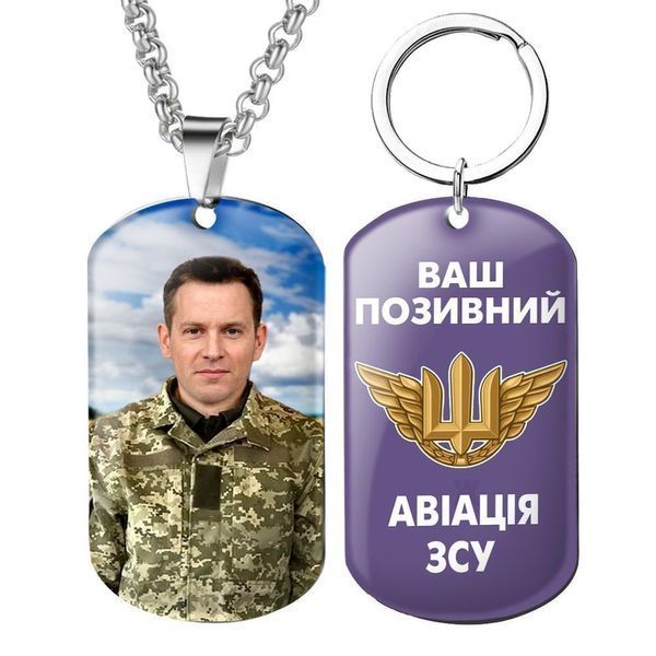 Жетони на шию &mdash; жетони ЗСУ з емблемою бригади 28 Окрема Механізована Бригада ЗСУ Вашим фото та позиченим 1776737051 фото