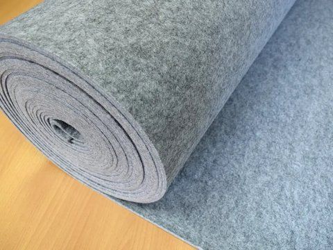 Технічний повсть 5 мм Колір світло-сірий меланж 2429731528 фото