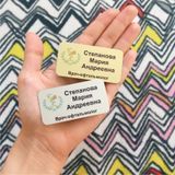 Виготовлення металевих бейджів бейджиків за 1 годину 640148208 фото