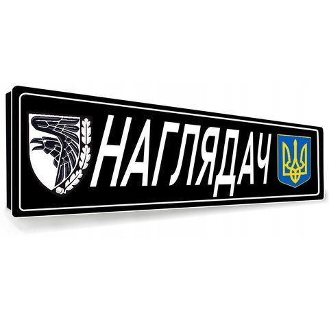 Сувенірні номери на автомобіль на металі для військового 1942380000 фото