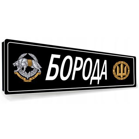Сувенірний номер на машину для військовослужбовців 2140903641 фото