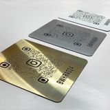 Металеві таблички- візитки Інстаграм, Вайбер, Фейсбук і Телеграм із Вашим QR-кодом 1532223811 фото