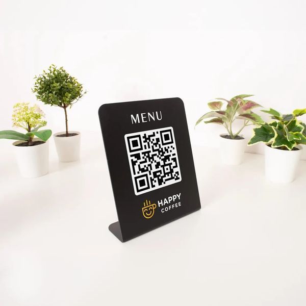 Табличка з qr меню 2525808900 фото