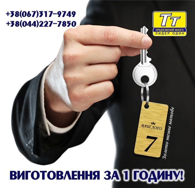 Бирки для ключів металеві 1084677757 фото