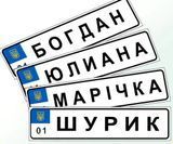 Дитячий номерний знак 769930264 фото