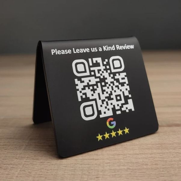 Таблички з qr кодом на стіл 2525813987 фото