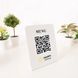 Таблички з qr кодом на стіл 2525813987 фото 3