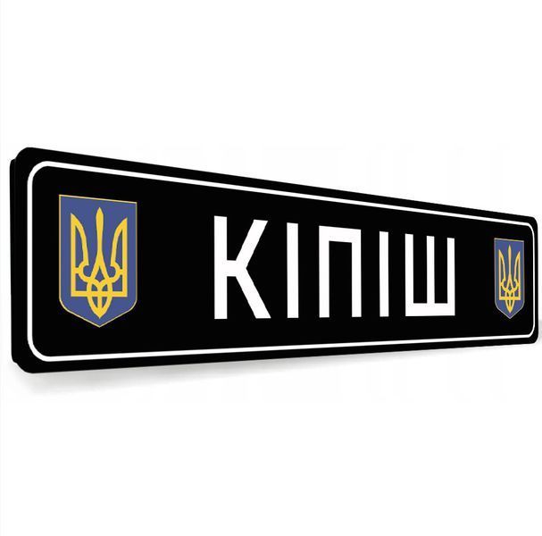 Номери для військових на авто сувенірні &mdash; срібло 2199788613 фото