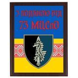 Нагородні дипломи від військовослужбовців для волонтерів "З подякою від 73 МЦСПО" 2100642835 фото